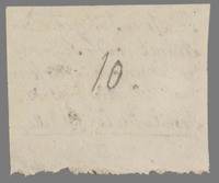 L 01246
<br/>
Label met opschrift
<br/>
<em>Escher von der Linth, Johannes Conrad (1767-1823)</em>